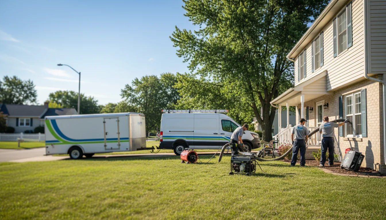 Flooded Basement Restoration And Cleanup With Repair in Dell, MT near me